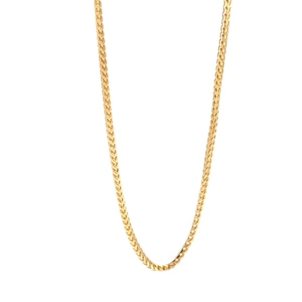 Geelgouden collier in 14 karaat | 50 cm