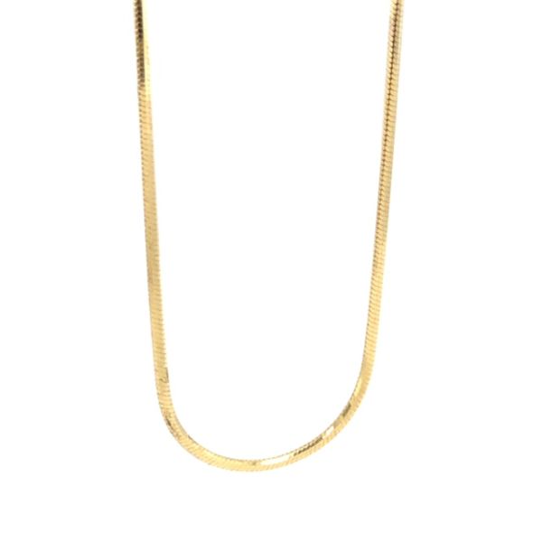 Geelgouden collier in 14 karaat | 45 cm