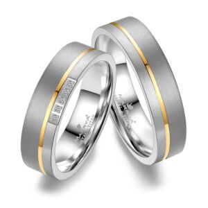Trouwringen Partnerringen Tantal Titanium TA-01