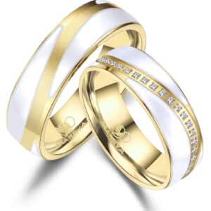 Trouwringen Partnerringen Edelstaal ES-40